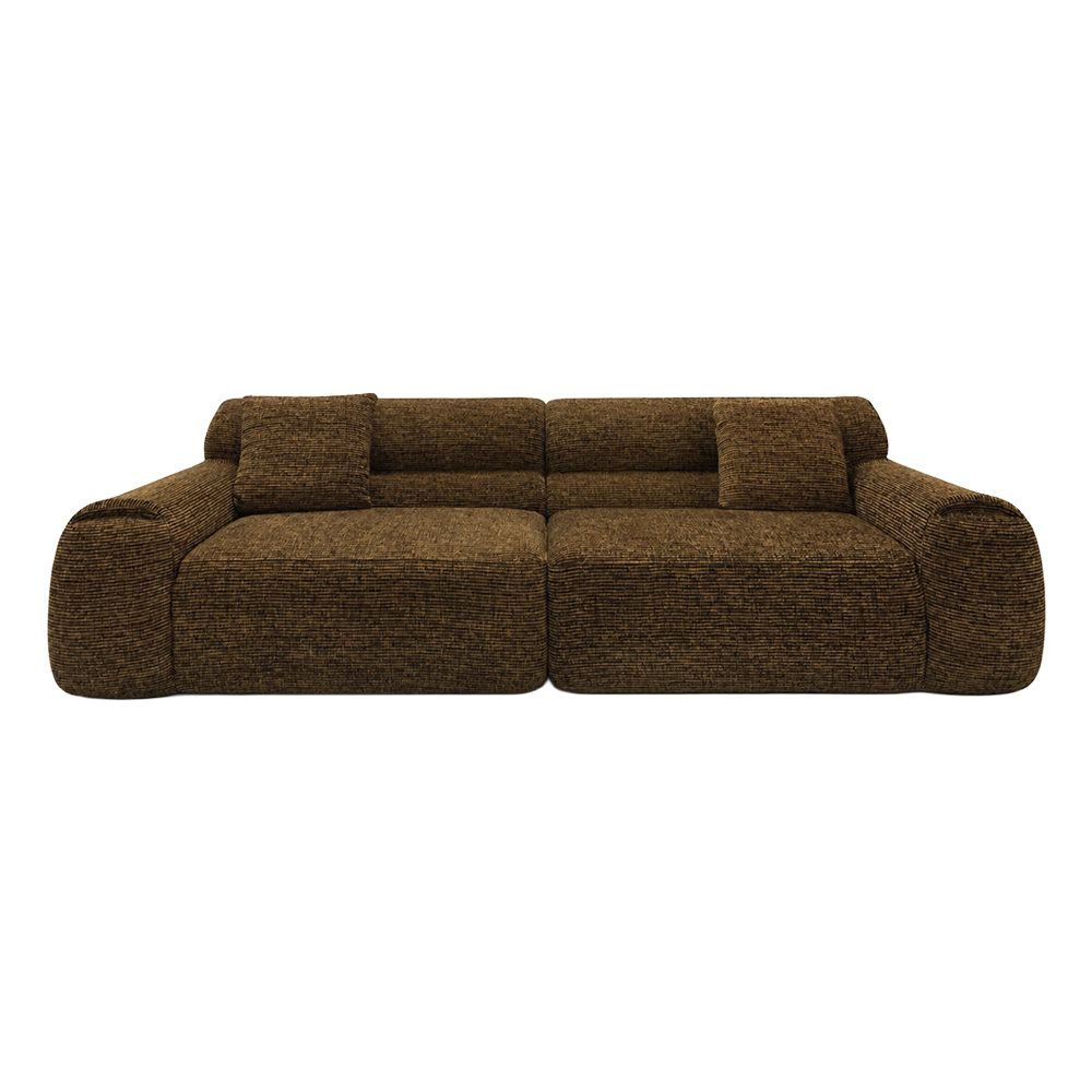 Artemis 4 Seater Sofa Cognac