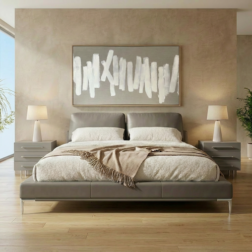 Movido Bed Gray